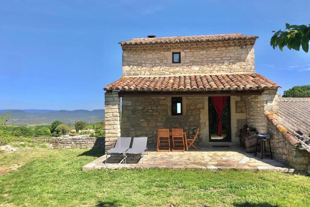 Gîte du Mas Saint-Privat-de-Champclos Exterior foto